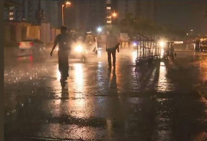 Three persons including two children died due to electrocution as pre-monsoon showers lashed some parts of the city this evening. Image: ANI