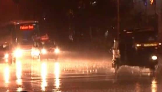 People took to social media to welcome respite from the sweltering summer. Image grab: ABP News