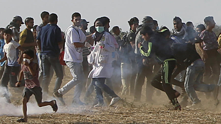 Razan Najjar: Global outrage after Palestinian medic shot dead by Israeli forces near Gaza fence