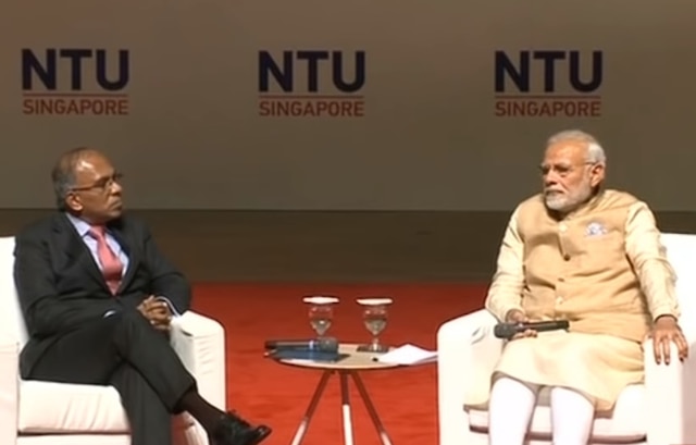 'Modi gives pre-scripted interviews': Rahul posts PM's Singapore interaction video Rahul Gandhi accuses PM Modi of giving pre-scripted interview in Singapore, posts video