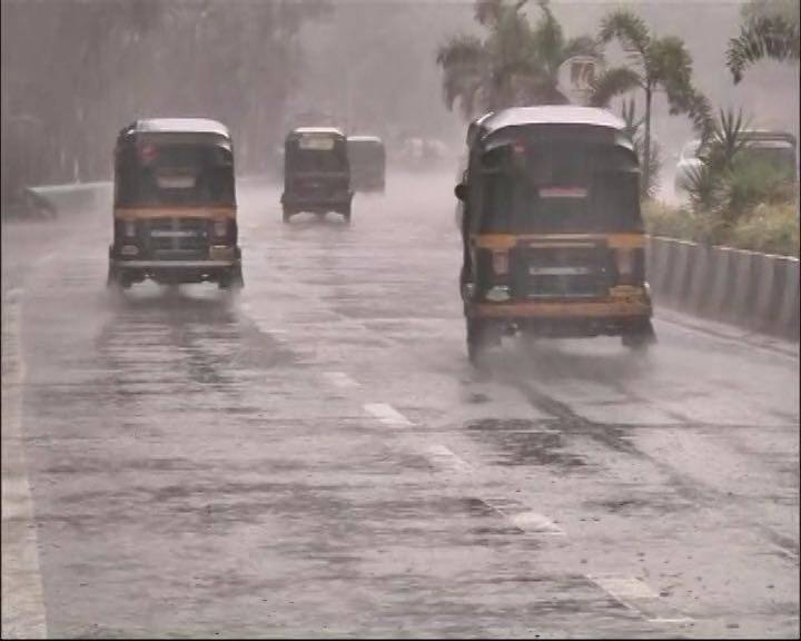 The city witnessed heavy rains on Thurday resulting in water-logged streets and late running suburban trains.