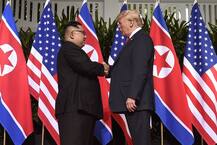 PICTURES from historic meet between US President Donald Trump & Kim Jong-Un in Singapore