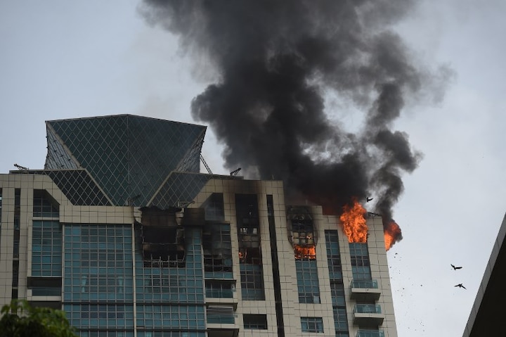 Mumbai: Fire on top floor of Worli skyscraper; Deepika Padukone has a flat in the building Mumbai: Fire on top floor of Worli skyscraper; Deepika Padukone has a flat in the building