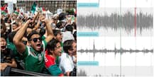 Goal Celebrations led to an artificial earthquake in Mexico?