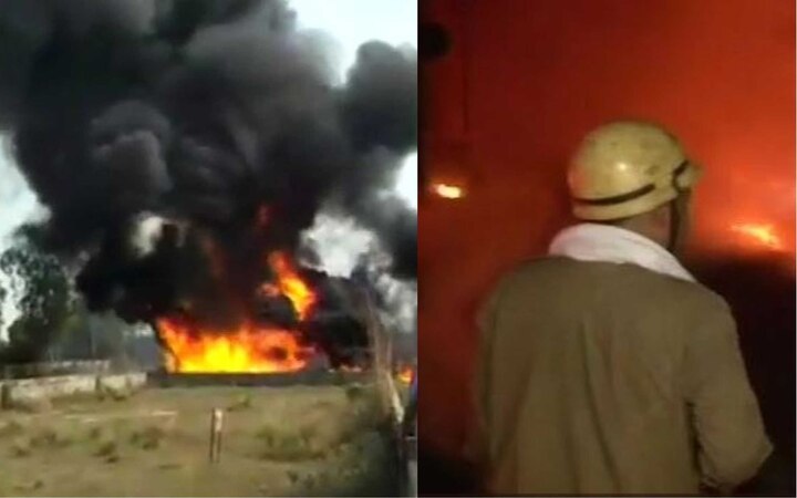 Delhi: NCR witnesses two incidents of massive fire Delhi: NCR witnesses two incidents of massive fire