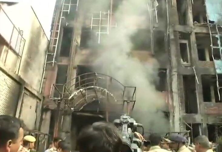 Five Killed In Fire At Two Lucknow Hotels