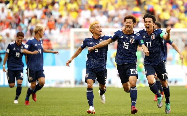 Japan make history with World Cup win against 10-man Colombia Japan make history with World Cup win against 10-man Colombia