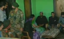 J&K: Defence Minister Nirmala Sitharaman visits martyr Aurangzeb\'s residence