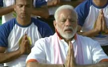 IN PICS: PM Modi performs Yoga with thousands of enthusiasts; Baba Ramdev, Vasundhara Raje lead celebrations in Rajasthan
