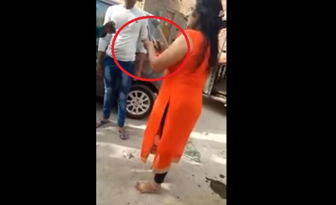 Gurugram: Woman Shoots At Auto Driver In Road Rage Case WATCH: In Gurugram, Woman Shoots At Auto Driver In Road Rage Incident