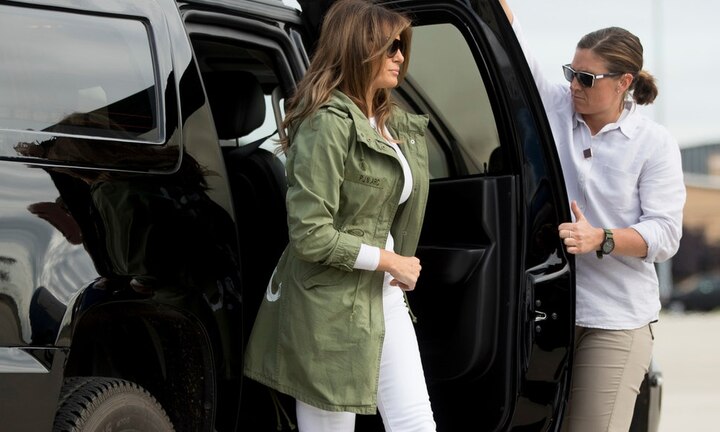 Melania Trump's jacket triggers huge uproar on social media: Here's why Melania Trump's jacket triggers huge uproar on social media: Here's why