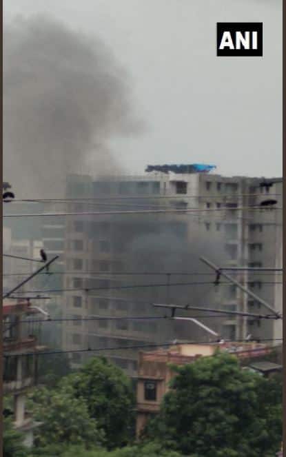 It is being said that the plane collided with an under construction building near Sarvodaya Hospital. Image: ANI