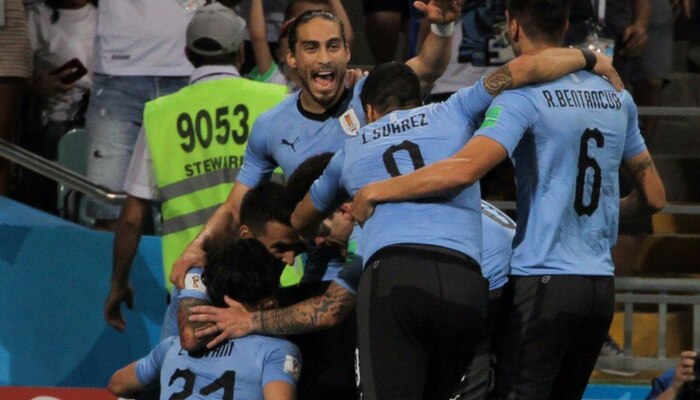 FIFA WC 2018: Uruguay thrash Portugal 2-1 to enter quarter-finals FIFA WC 2018: Uruguay thrash Portugal 2-1 to enter quarter-finals