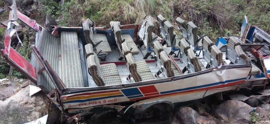 Uttarakhand: 48 dead, many injured as bus falls into 60-metre-deep gorge