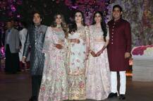 In pics: Celebs, politicians, businessmen attend Akash Ambani\'s post engagement party