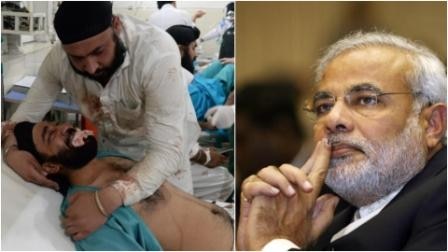 PM Modi condemns terrorist attack on Sikhs in Afghanistan which left 20 people dead PM Modi condemns 'heinous and cowardly' attack on Sikhs in Afghanistan which left 20 people dead