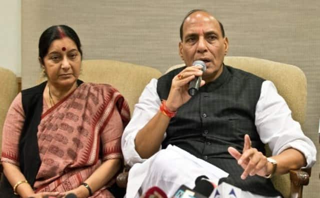 Rajnath Singh breaks silence on Sushma Swaraj's Twitter trolling: Here's what he said Rajnath Singh breaks silence on Sushma Swaraj's trolling on Twitter: Here's what he said Rajnath Singh breaks silence on Sushma Swaraj's Twitter trolling: Here's what he said