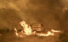 In Pics: California witnesses bizarre orange sky as massive wildfires take over; evacuation orders issued