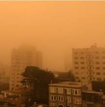 In Pics: California witnesses bizarre orange sky as massive wildfires take over; evacuation orders issued