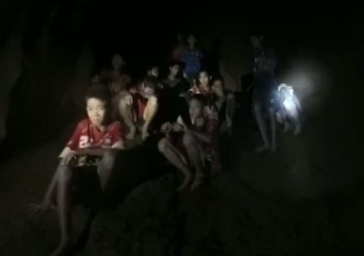 Trapped for 9 days in a flooded cave, 12 boys and football coach found alive in Thailand Trapped for 9 days in a flooded cave, 12 boys and football coach found alive in Thailand