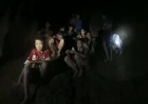 Trapped for 9 days in a flooded cave, 12 boys and football coach found alive in Thailand
