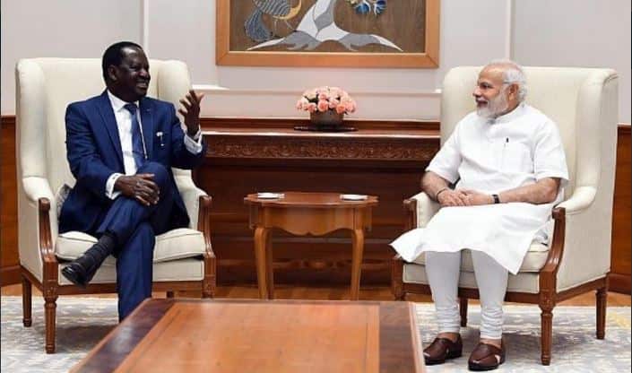 The two leaders discussed the progress in India-Kenya relations in recent years, as well as regional and global issues of mutual interest.