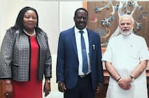 IN PICS: PM Modi meets Kenya’s Former Prime Minister Raila Odinga