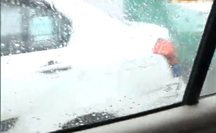 Monsoon arrived in Delhi last week bringing relief to the capital after people witnessed scorching heat. (Videograb/ABP Live)