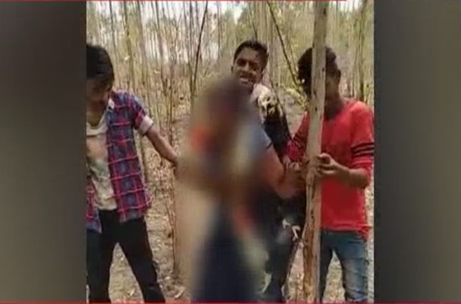 Indian Jungle Raping Sex Videos - Unnao Shocker: Video Of Three Men Molesting Woman In Jungle Goes Viral