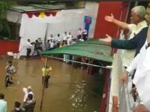 Heavy rain hits Nagpur, water-logging inside Vidhan Sabha compound halts proceedings; See Pics