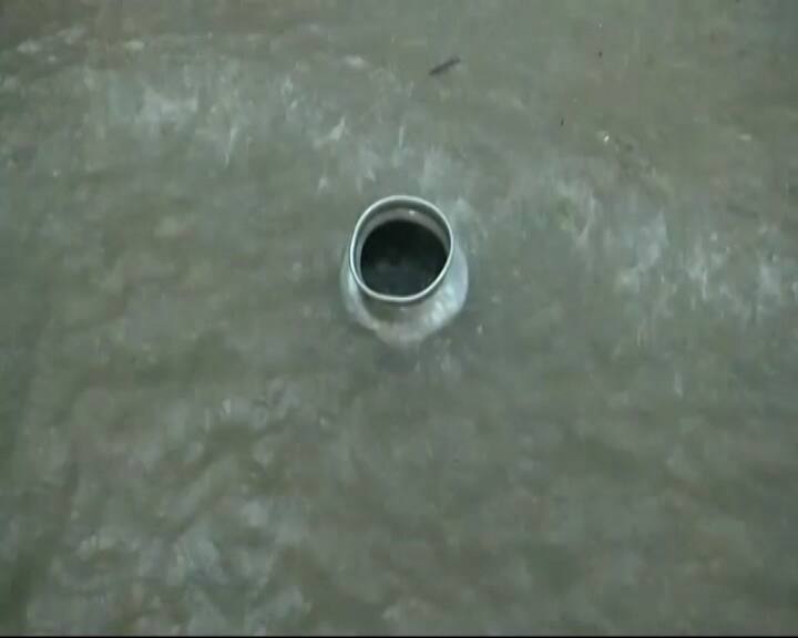 Heavy rain has caused problem for residential societies. It also caused inconvenience in commuting among places. (Videograb/ABP Live)