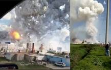 In pictures: Massive explosion at Mexico\'s fireworks factory kills 24, injures over 40