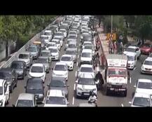 In Pics: Traffic Snarls In Noida As Modi, Jae-In Visit City To Inaugurate Samsung Plant