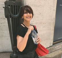 Sonali Bendre battling cancer: Sports new look, says \'taking one day at a time\'; SEE PICS