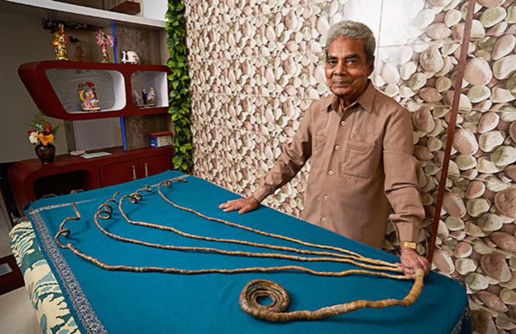 Bizarre! Guinness World Record holder Shridhar Chillal to finally cut his fingernails after 66 years
