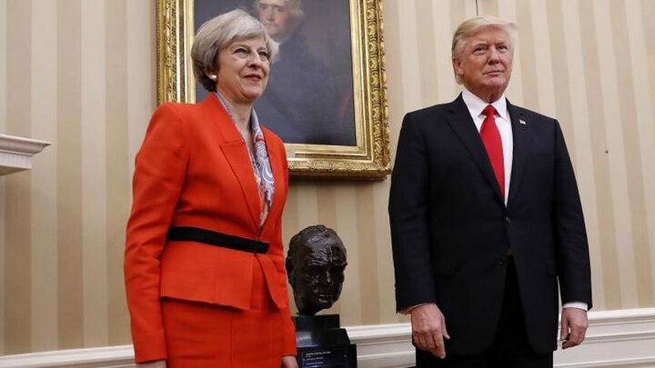 After UK-US spats, Donald Trump flies in to turmoil in Britain After UK-US spats, Donald Trump flies in to turmoil in Britain