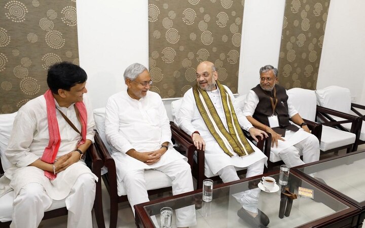 Neither side briefed the media on the areas covered during the two rounds of talks and on whether any formula for seat sharing was in the process of being evolved. Photo: Twitter