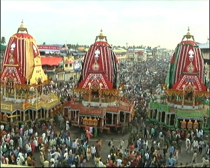 IN PICS: Puri’s Jagannath Rath Yatra Starts Amid Tight Security IN PICS: Puri’s Jagannath Rath Yatra Starts Amid Tight Security