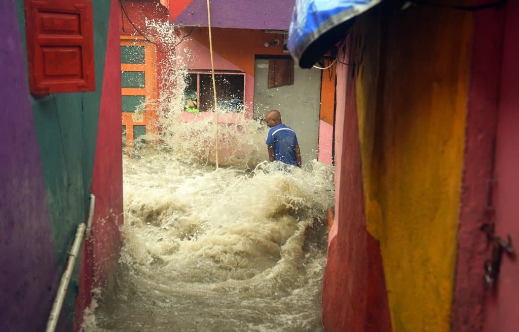 In Pictures: High Tide Enters Homes In Mumbai