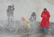 In Pictures: High Tide Enters Homes In Mumbai