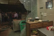 Caught on camera: Group of men vandalise restaurant in Delhi\'s Kalkaji area; customers escape through kitchen