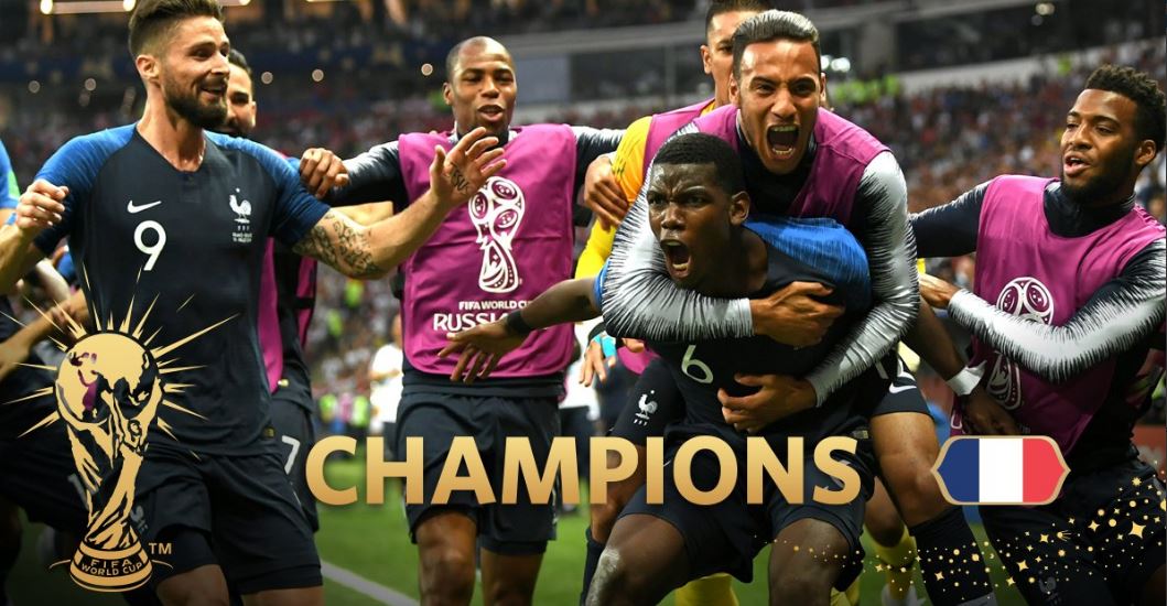 2018 FIFA World Cup Final Recap: France win second World Cup title with 4-2  win over Croatia