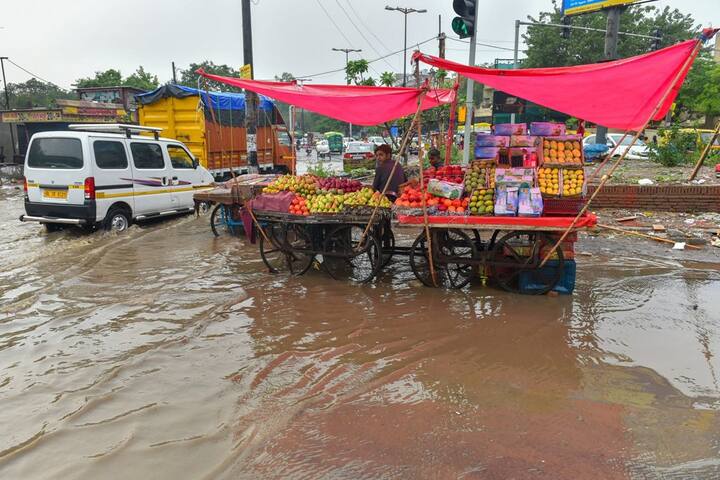 Areas under Palam, Lodhi Road, Ridge and Ayanagar recorded 25.2 mm, 30.8 mm, 38.6 mm, 1.7mm rains respectively during the same period. PTI Photo