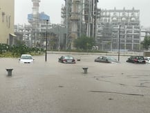 IN PICS: Gujarat’s Jamnagar Oil Refinery Flooded Amid Heavy Rain