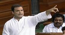 Highlights from Rahul Gandhi’s fiery speech in Lok Sabha