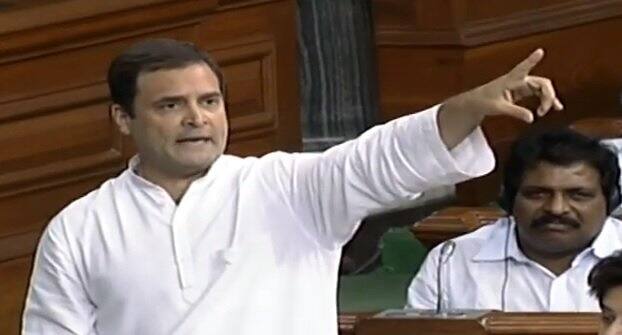 He hit out at BJP on various issues like Unemployment, recently held India-China Summit, Rafale Deal, Women Safety and marginalization of Dalits, Adivasis & minorities.(Image Courtesy: ANI)