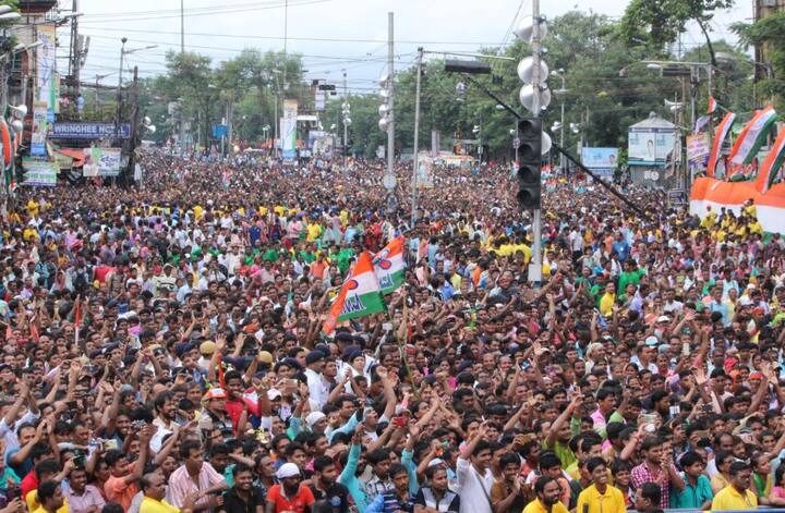 25th Years of 21 July TMC Martyrs' Day was observed at Esplanade on July 21, 2018. (Facebbok/All India Trinamool Congress)