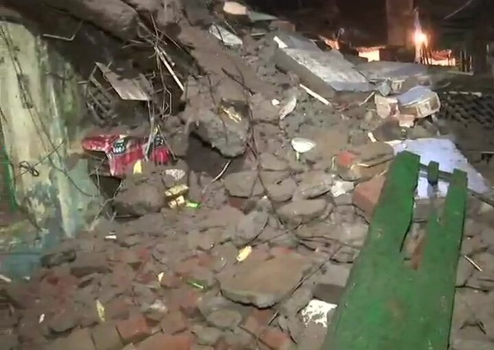 One killed, eight injured in building collapse in Thane One killed, eight injured in building collapse in Thane