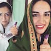 Pakistan Election 2018: Benazir Bhutto\'s daughters cast votes in Sindh\'s Nawabshah.