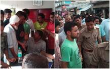 In Pics: Traders attack municipal corporation officials trying to seize polythene bags in UP